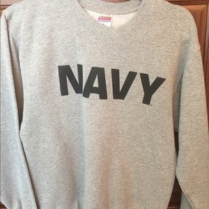 Vintage Soffe Navy Sweatshirt - SO COMFY